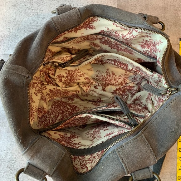 Borsa Tote Liebeskind Berlin – Modello L Rive In Pelle Scamosciata – Colore Foresta (Verde) – Donna - 2